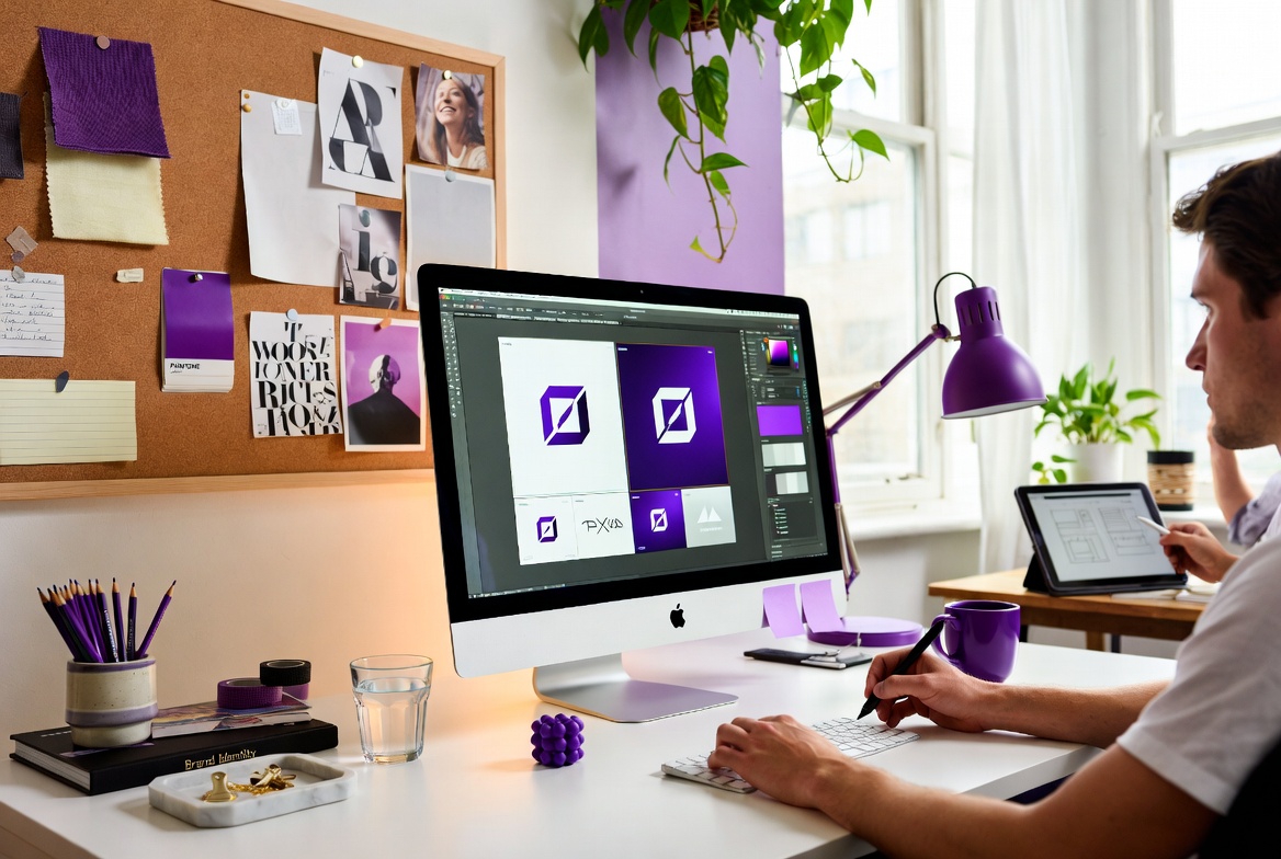 Creative studio workspace