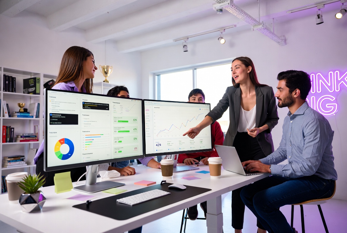 Digital marketing dashboard