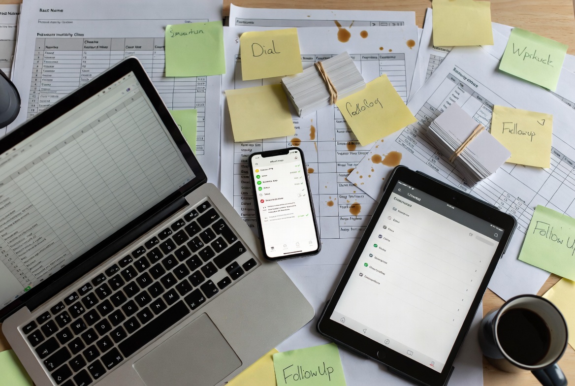 Real estate challenges — scattered tools and data