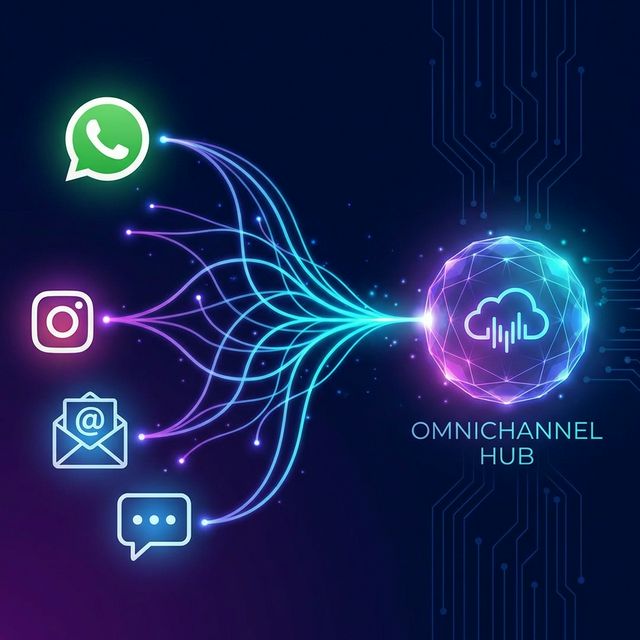 Omnichannel Hub — All channels connected