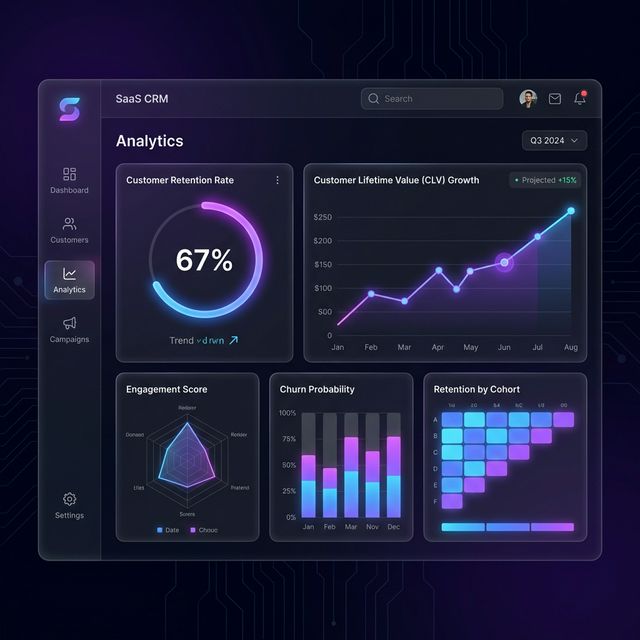 Retain Customer Retention Dashboard